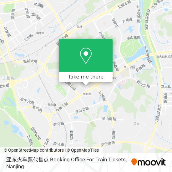 亚东火车票代售点 Booking Office For Train Tickets map