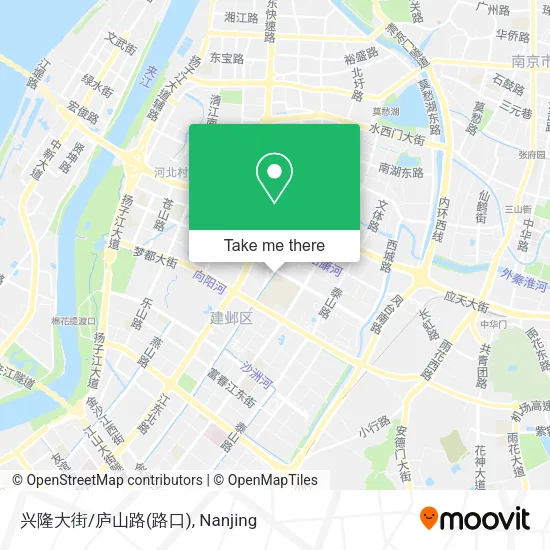 兴隆大街/庐山路(路口) map