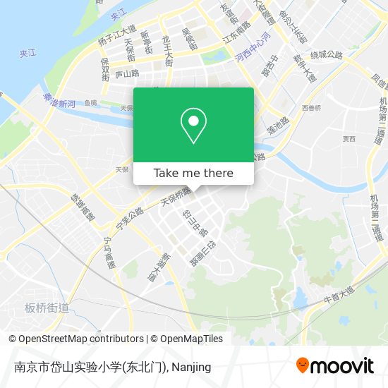南京市岱山实验小学(东北门) map