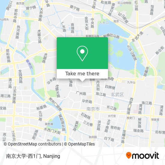 南京大学-西1门 map