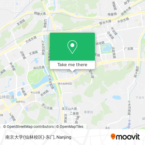 南京大学(仙林校区)-东门 map