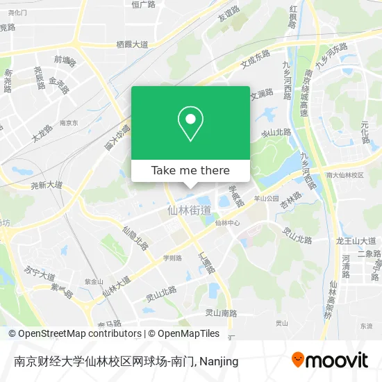 南京财经大学仙林校区网球场-南门 map