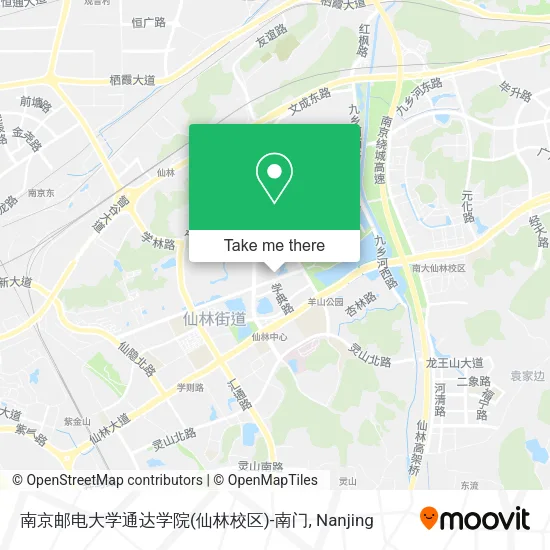 南京邮电大学通达学院(仙林校区)-南门 map