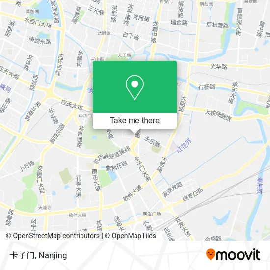 卡子门 map