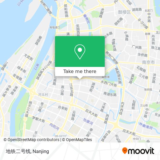 地铁二号线 map