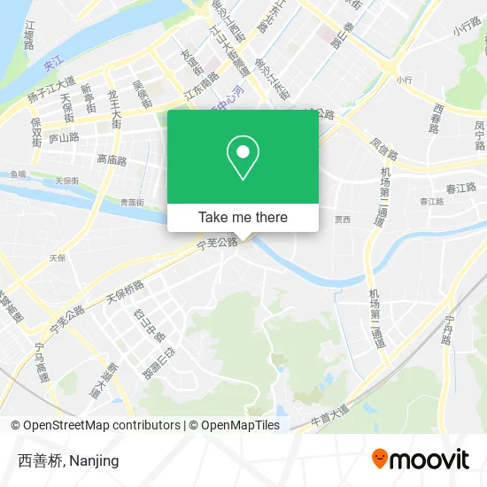 西善桥 map