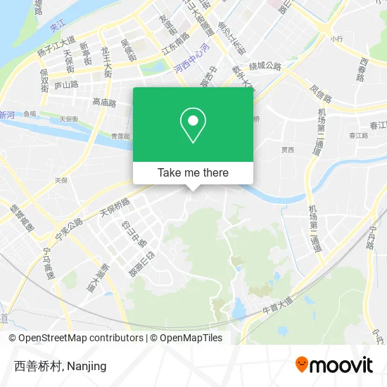西善桥村 map