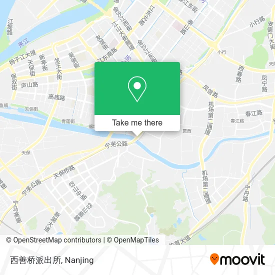 西善桥派出所 map