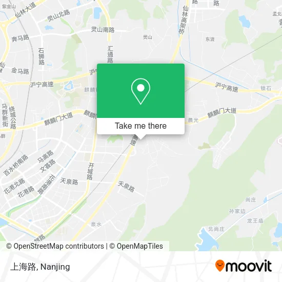 上海路 map