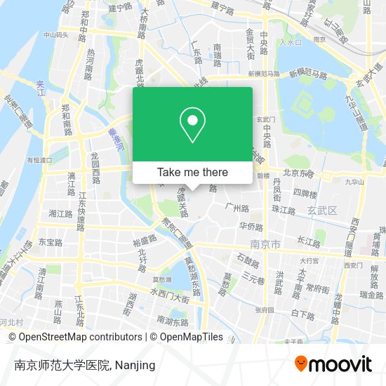 南京师范大学医院 map
