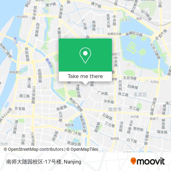 南师大随园校区-17号楼 map