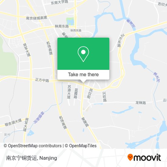 南京宁铜货运 map