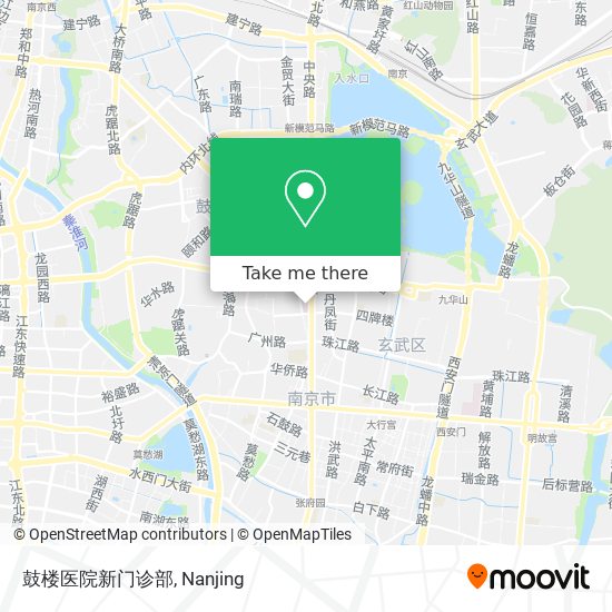 鼓楼医院新门诊部 map