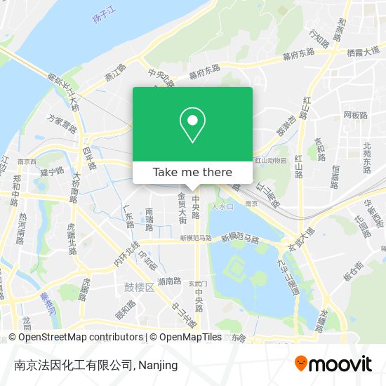 南京法因化工有限公司 map