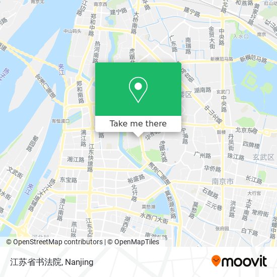 江苏省书法院 map