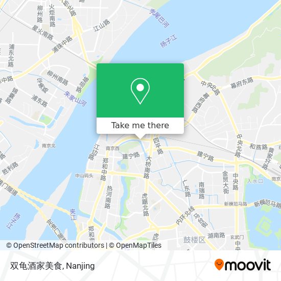 双龟酒家美食 map