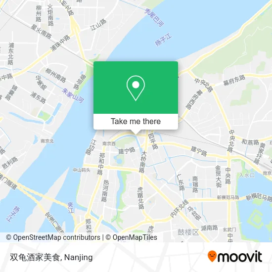 双龟酒家美食 map
