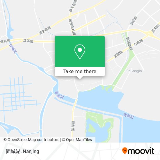 固城湖 map