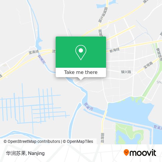 华润苏果 map