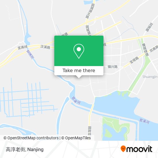 高淳老街 map