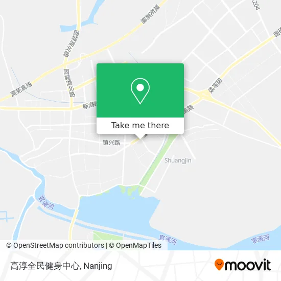 高淳全民健身中心 map