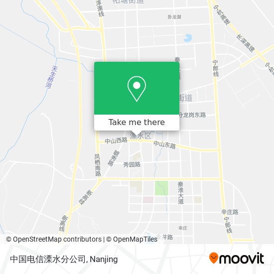 中国电信溧水分公司 map