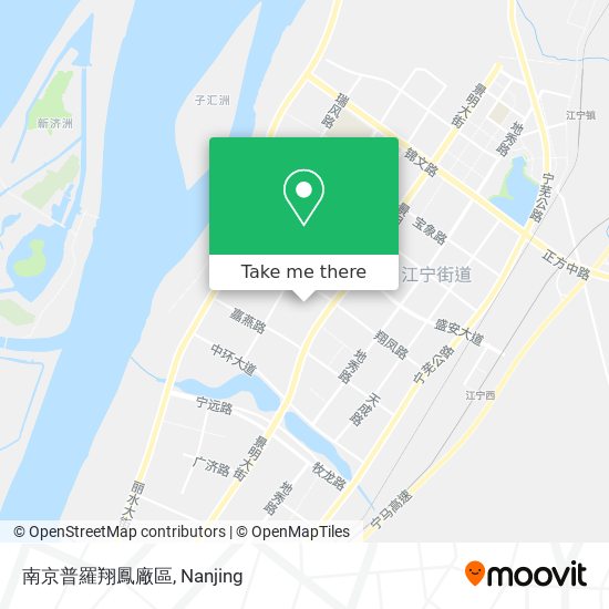 南京普羅翔鳳廠區 map