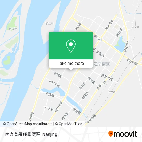 南京普羅翔鳳廠區 map