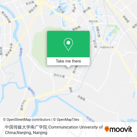 中国传媒大学南广学院 Communication University of China,Nanjing map