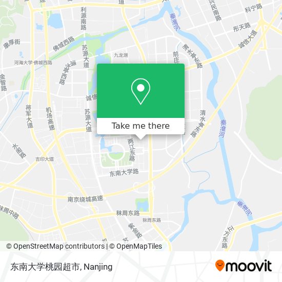 东南大学桃园超市 map