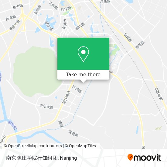 南京晓庄学院行知组团 map