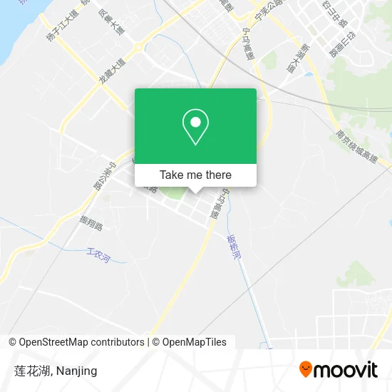 莲花湖 map