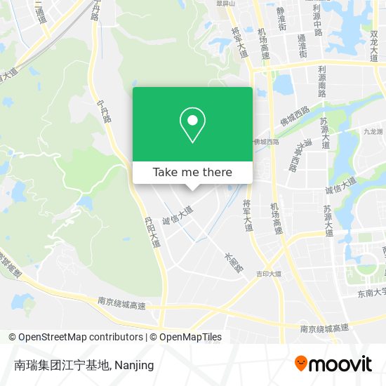 南瑞集团江宁基地 map