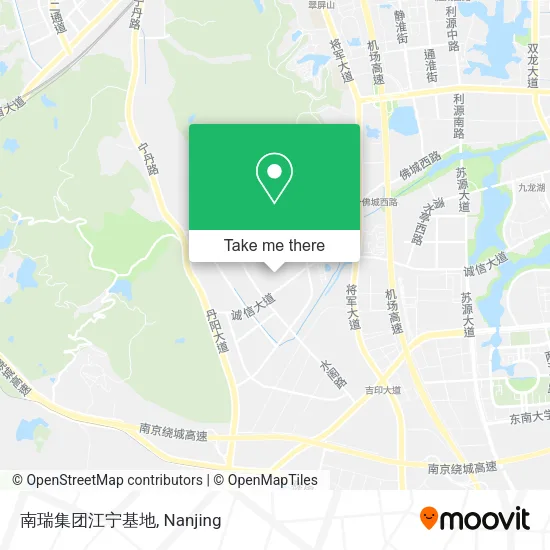 南瑞集团江宁基地 map