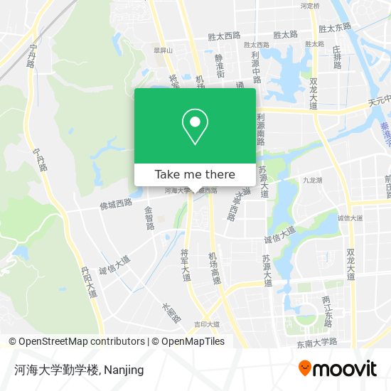 河海大学勤学楼 map