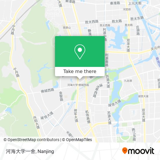 河海大学一舍 map