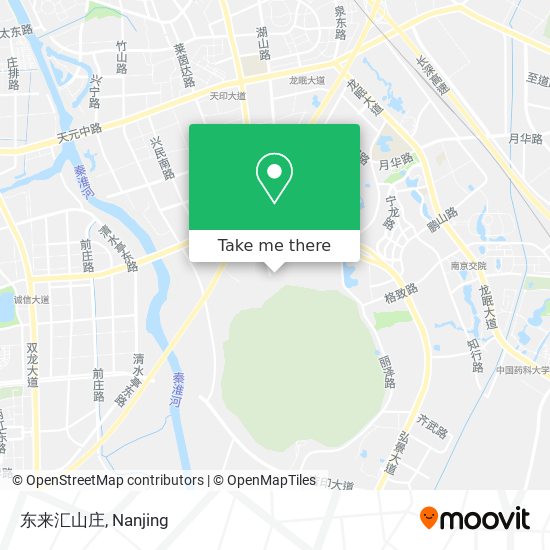 东来汇山庄 map