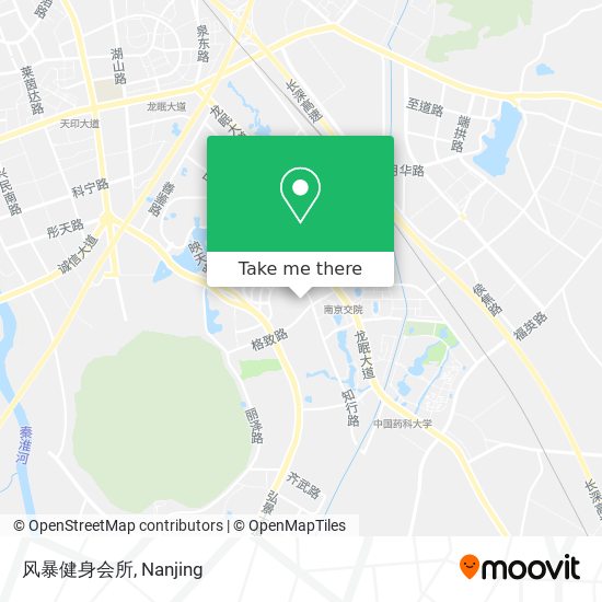 风暴健身会所 map
