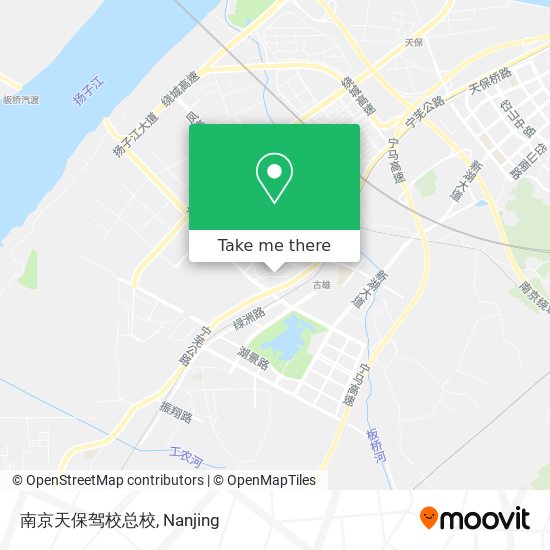南京天保驾校总校 map