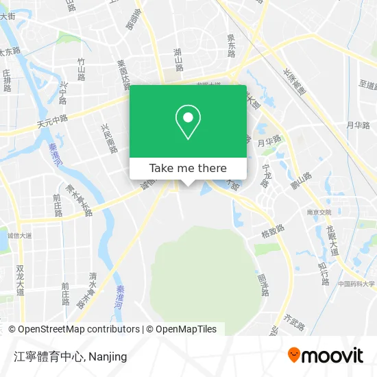 江寧體育中心 map