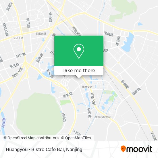 Huangyou - Bistro Cafe Bar map