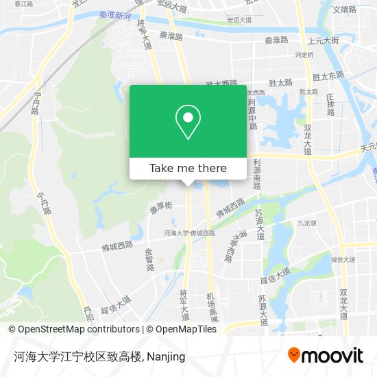河海大学江宁校区致高楼 map