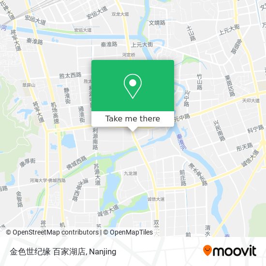 金色世纪缘 百家湖店 map