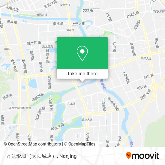万达影城（太阳城店） map