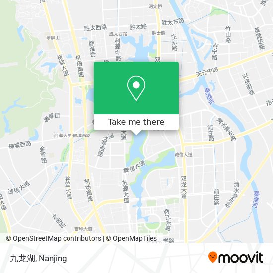 九龙湖 map