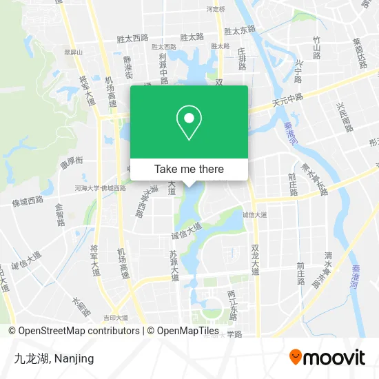 九龙湖 map
