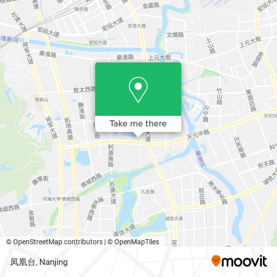 凤凰台 map