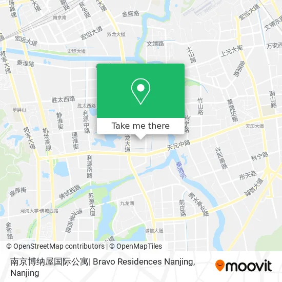 南京博纳屋国际公寓| Bravo Residences Nanjing map