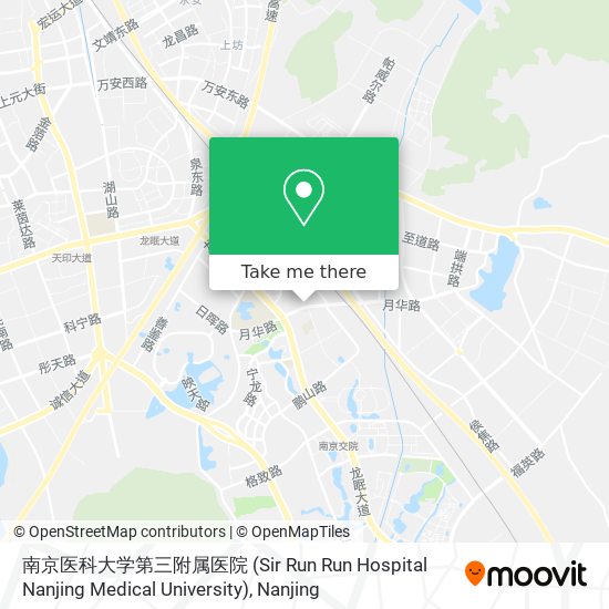 南京医科大学第三附属医院 (Sir Run Run Hospital Nanjing Medical University) map