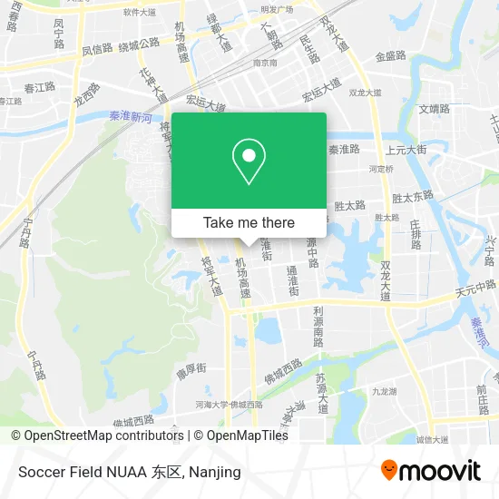 Soccer Field NUAA 东区 map